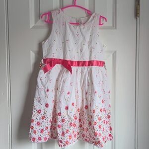 Spy DDy Joy of Love Girls Floral Cotton Dress Size 3-4
